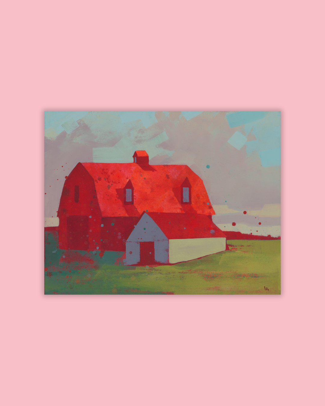Red Prairie Country Barn